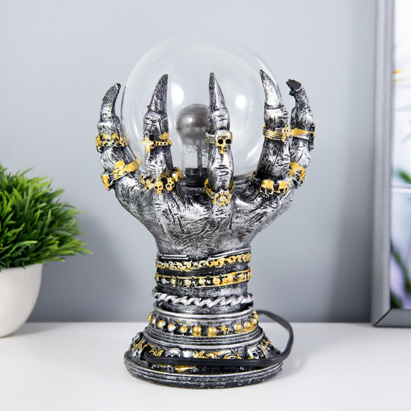 Декоративное освещение Risalux Плазменный шар Ручища 9614850