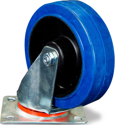 Опора колесная для тележки складской TOR SRCL 63 160мм (F) 1024391 - фото