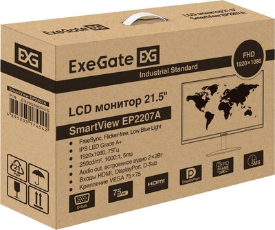 Монитор ExeGate SmartView EP2207A (EX295590RUS)