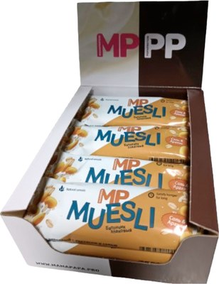 Энергетические батончики MAMAPAPA Злаковый арахис с солью Мюсли - фото