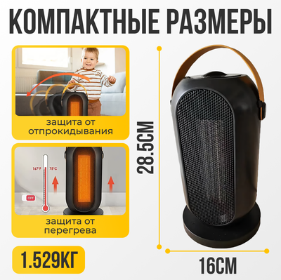 Тепловентилятор Sundays Home 652100039A