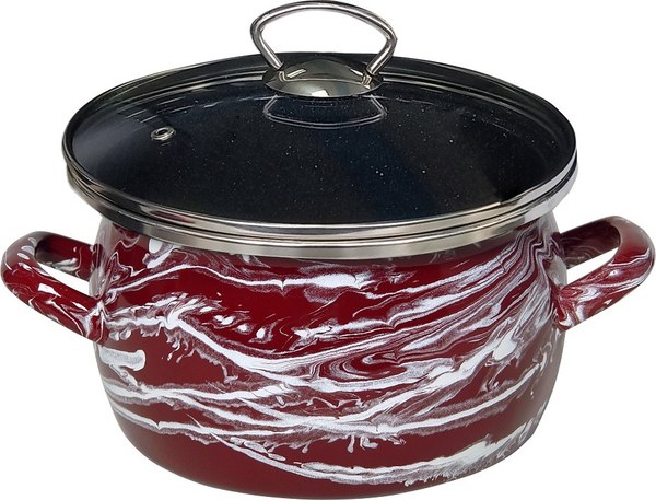 Кастрюля Сантэкс Шейк Серый гранит 1-2415111 - фото