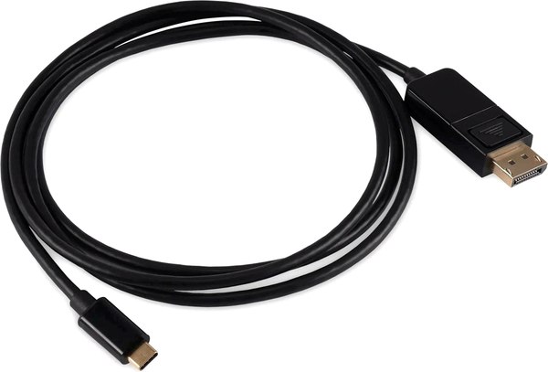 Кабель Buro USB Type-C (m) DisplayPort (m) ver1.4 / BU-TYPEC-DP-1.5M - фото