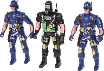Набор фигурок игровых Играем вместе Набор солдатиков Полиция с оружием / I511-H42002-R - фото