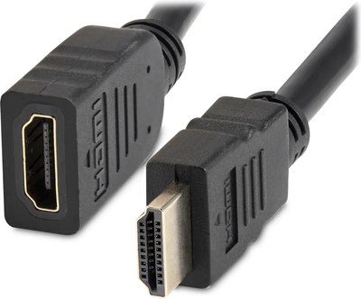 Кабель Buro Удлинитель аудио-видео BU-HDMI2.0-EXTND-2M