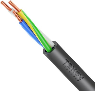Кабель силовой Tokov Electric ВВГнг(А)-LS 3x16 ОК N PE / УТ000029816 - фото
