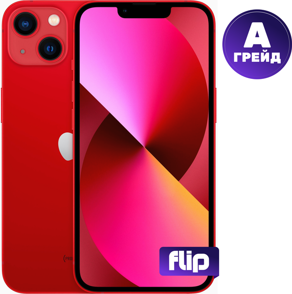 Смартфон восстановленный Apple iPhone 13 256GB Flip Грейд А - фото