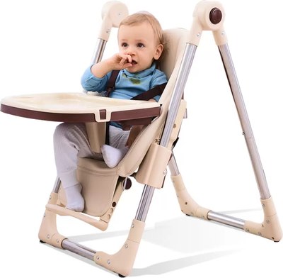 Стульчик для кормления Solmax&Kids HW03100 (бежевый)