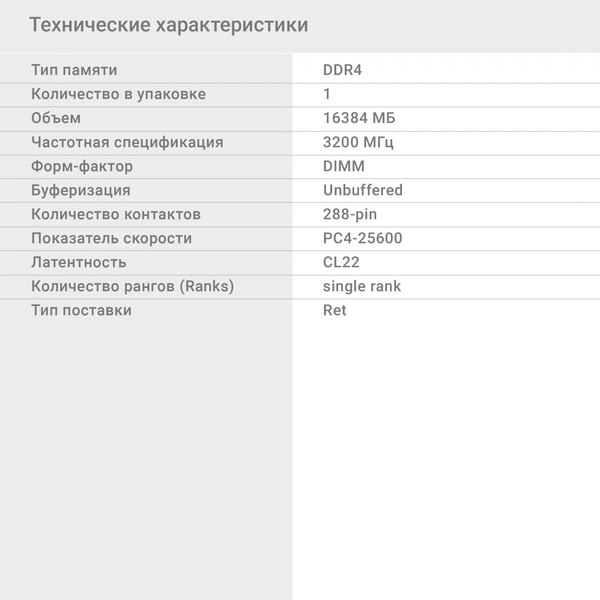 Оперативная память DDR4 Digma DGMAD43200016S