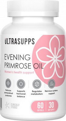 Жирные кислоты Ultrasupps Масло Вечерней Примулы - фото
