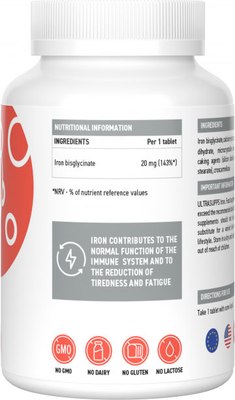 Минерал Ultrasupps Железо