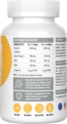 Жирные кислоты Ultrasupps Премиум Омега-3