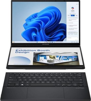 Ноутбук Asus Zenbook Duo 14 OLED UX8406MA-QL141W (90NB12U1-M00HY0) - фото