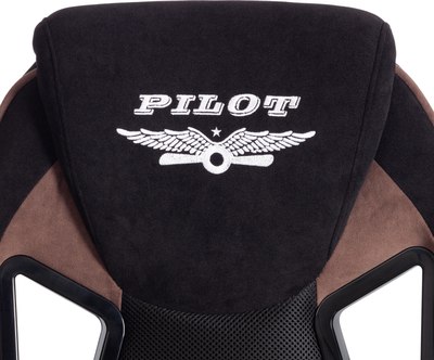 Кресло геймерское Tetchair Pilot флок/ткань