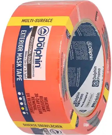 Лента малярная Blue Dolphin 02-2-01-EN / MT-PE O