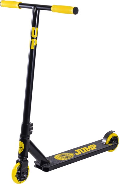 Самокат трюковый Ateox Jump 2024 100 mm PU HIC / JUMP-BK/Y2 - фото