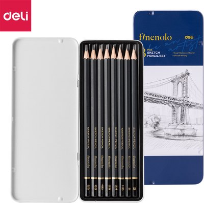 Набор простых карандашей Deli Finenolo Sketch / C26