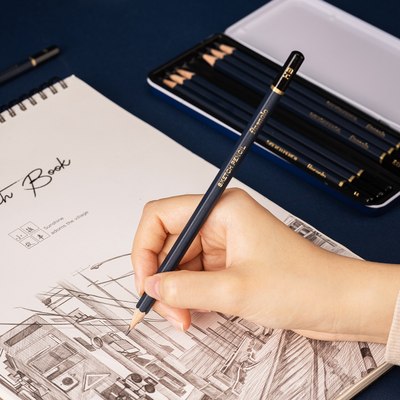 Набор простых карандашей Deli Finenolo Sketch / C26