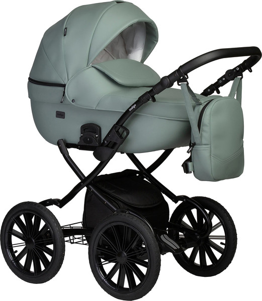 Детская универсальная коляска INDIGO Mio Eco Plus 14 2 в 1  - фото