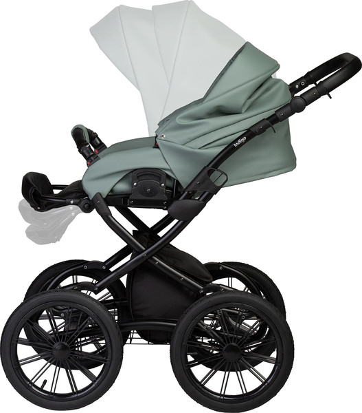 Детская универсальная коляска INDIGO Mio Eco Plus 14 2 в 1 