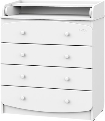 Комод пеленальный INDIGO Classic 800/4 c откидным пеленальным столиком - фото