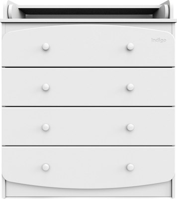 Комод пеленальный INDIGO Classic 800/4 c откидным пеленальным столиком