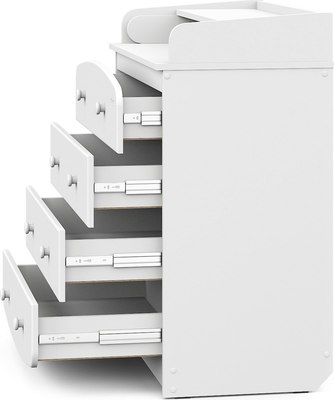 Комод пеленальный INDIGO Classic 800/4 c откидным пеленальным столиком