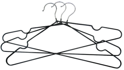 Вешалка для одежды ТерраТекстиль 04L Металлическая, прорезиненная - фото