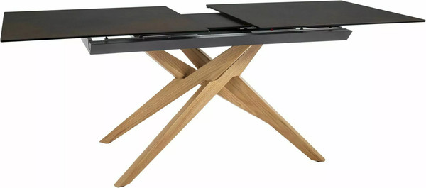 Обеденный стол Signal Loreto Ceramic Ossido Bruno 180-230x90