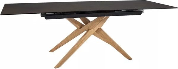 Обеденный стол Signal Loreto Ceramic Ossido Bruno 180-230x90