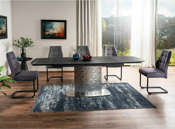 Обеденный стол Signal Moncler Ceramic Sahara Noir 160-240x90