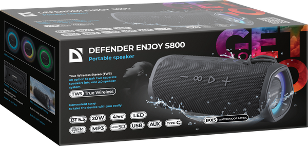 Портативная колонка Defender Enjoy S800 / 65802