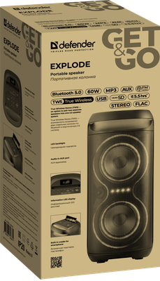 Портативная колонка Defender Explode / 65086