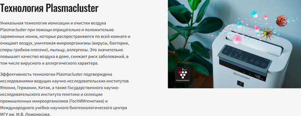 Очиститель воздуха Sharp FP-J31RB