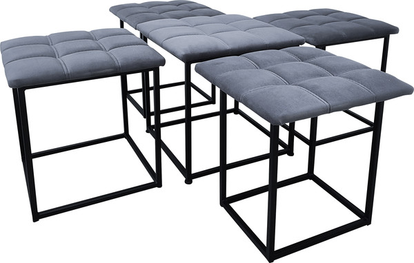 Пуф-трансформер Мир стульев 5в1