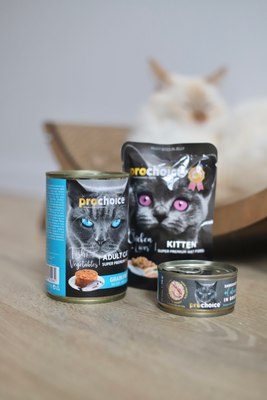 Влажный корм для кошек Prochoice Рыба и овощи паштет для взрослых кошек