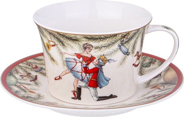 Чашка с блюдцем Lefard Щелкунчик / 760-821 - фото