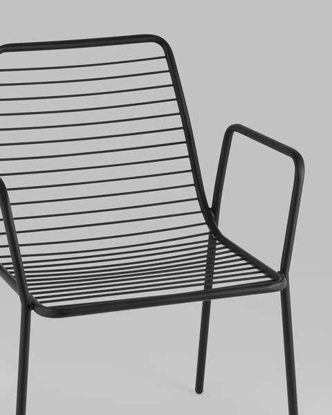 Стул садовый Stool Group Дели с подлокотниками / LV-107-9005
