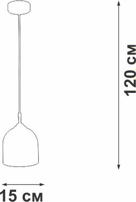 Потолочный светильник Vitaluce V2519-1/1S