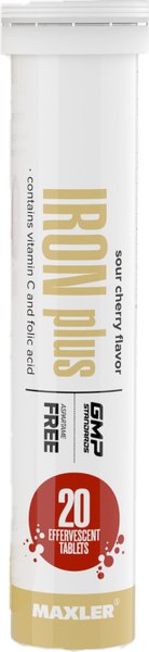 Витаминно-минеральный комплекс Maxler Айрон Плюс Вишня - фото