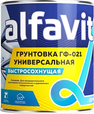 Грунтовка Alfavit ГФ-021 - фото