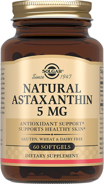 Пищевая добавка Solgar Астаксантин из микроводоросли - фото