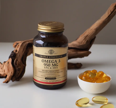 Жирные кислоты Solgar Тройная Омега-3