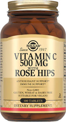 Пищевая добавка Solgar С и шиповник - фото