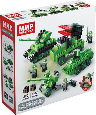 Конструктор Bauer Армия / 1107 - фото