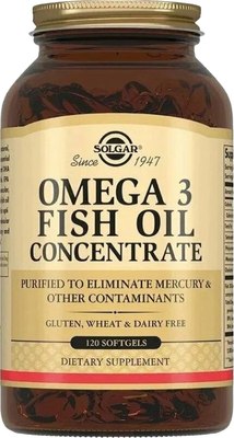 Жирные кислоты Solgar Концентрат рыбьего жира Омега-3 - фото
