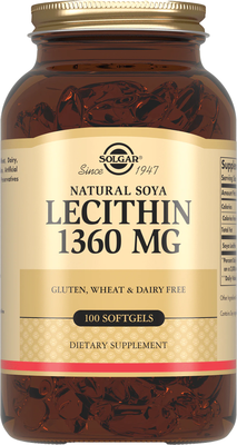 Пищевая добавка Solgar Натуральный соевый лецитин - фото