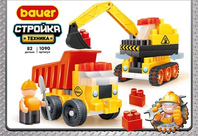 Конструктор Bauer Стройка техника / 1090