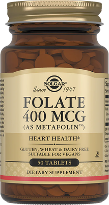 Витамин Solgar Фолат 400 мкг Метафолин - фото
