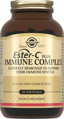 Комплексная пищевая добавка Solgar Иммуно-комплекс Эстер-С плюс - фото
